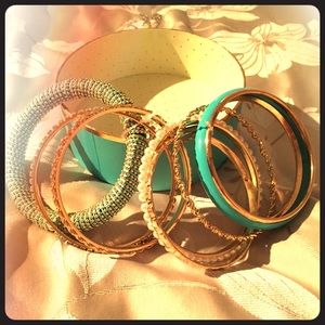 Brand new with tags bangle/bracelet set