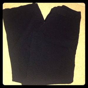 Black Express stretch dress pants.