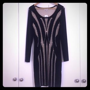 Cache Long sleeve "Night out" dress!