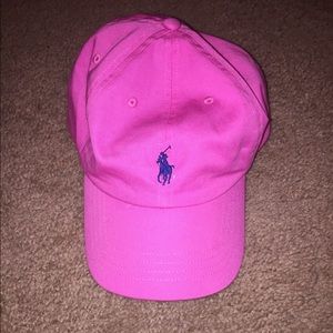 Pink Ralph Lauren Hat