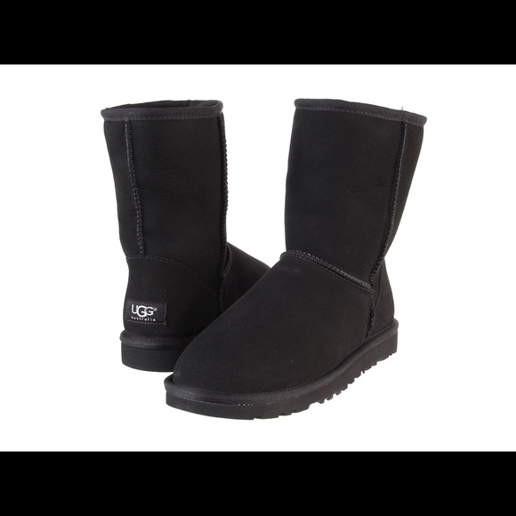 BLACK SHORT UGGS