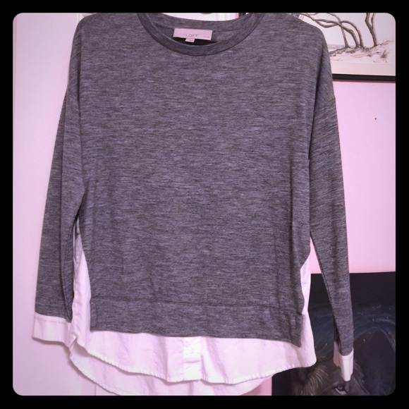 Grey Sweater Shirt