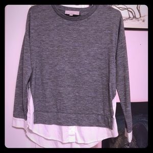 Grey Sweater Shirt