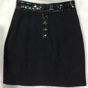 ARMANI EXCHANGE MINI WOOL SKIRT Size 2