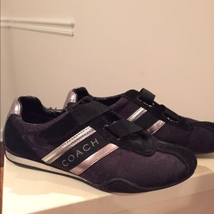 Designer coach sneakers size 6 "LIKE NEW"