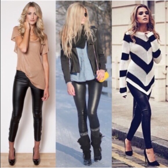 Pants - XX - The DEBORAH slick leggings - BLACK