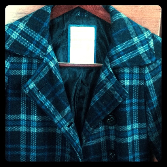 Aeropostale Plaid Coat