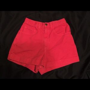 American Apparel High waisted shorts