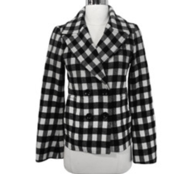Club Monaco Black and White Jacket