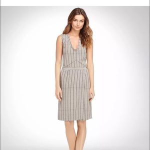 Tory Burch multicolored silk abstract print skirt