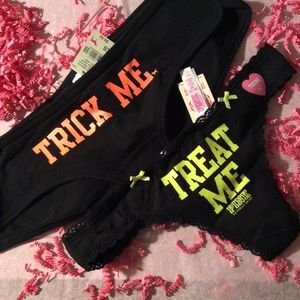 CLEARANCE XSMALL NWT VS PINK Halloween Set