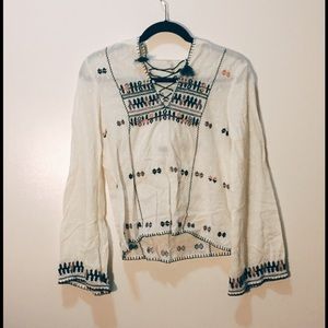 FP Poncho style Light sweater