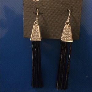 Vince Camuto chain drop earrings
