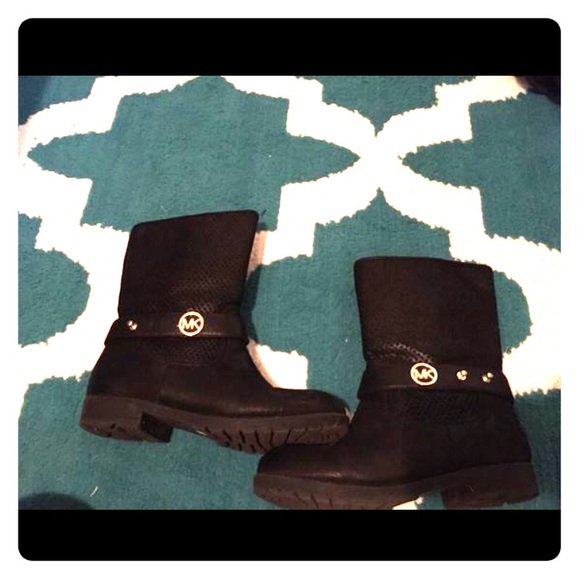 Michael Kors combat boot