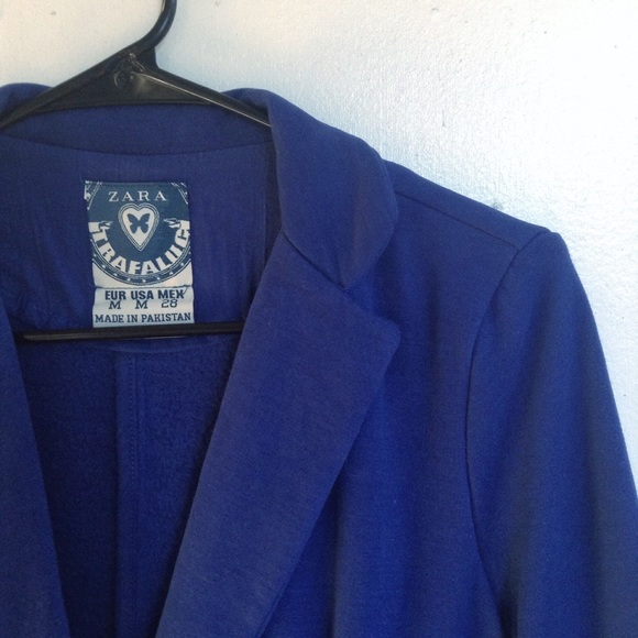 Royal blue Zara blazer