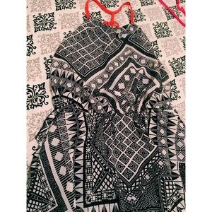 tribal print dress