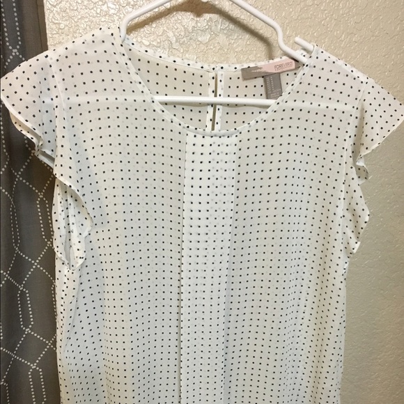 Forever 21 cute flowy blouse.