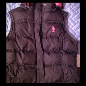 -USPA Black and Hot Pink Vest-