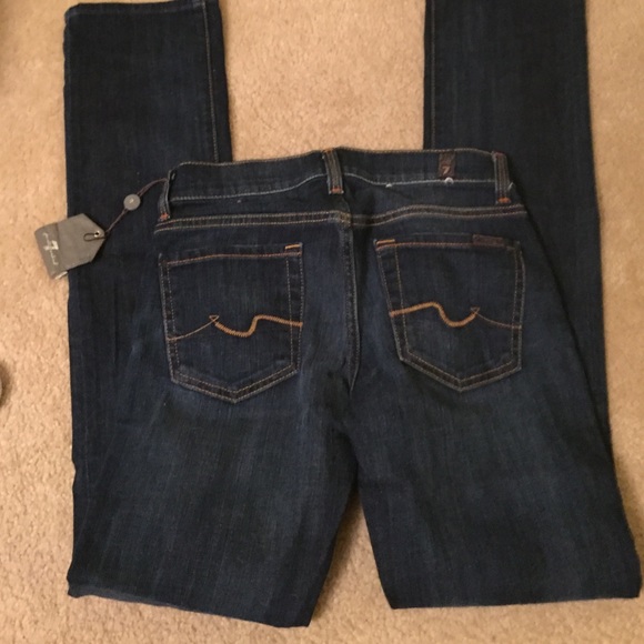7 for all Mankind straight leg Jeans - Picture 2 of 3
