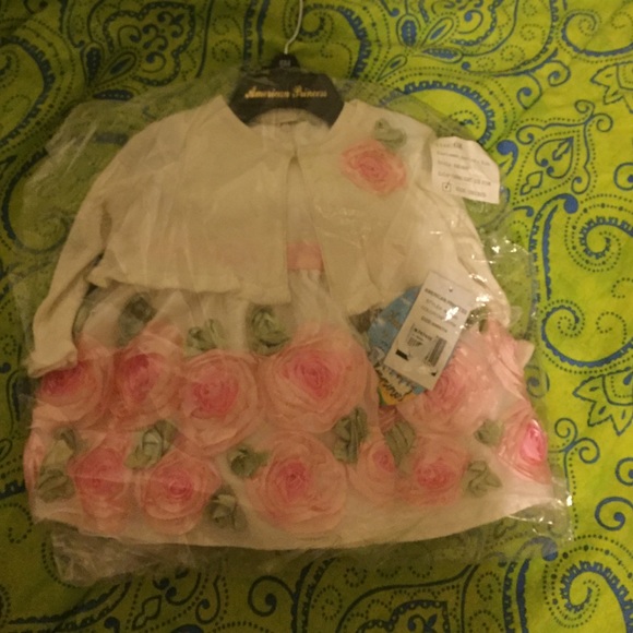 6m candle light ice pink dress