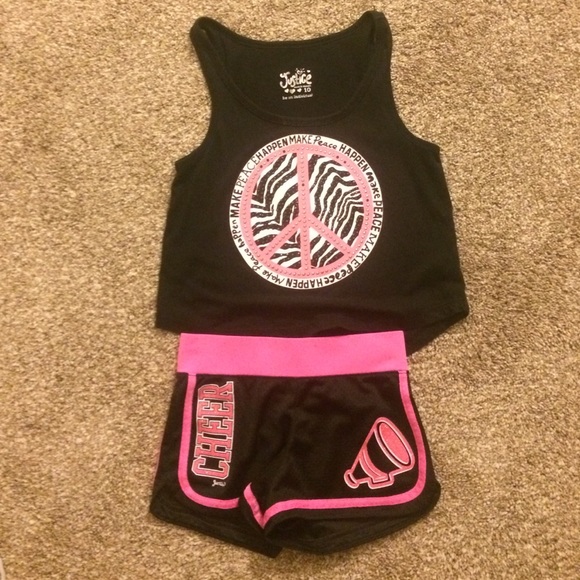 Tops and bottoms " BOTTOMS SIZE 6 AND TOP SIZE 10"