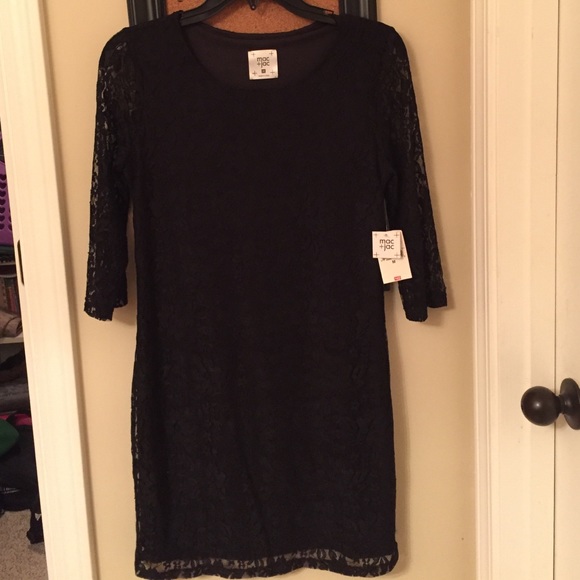 Fitted Brand New Black Lace Dress