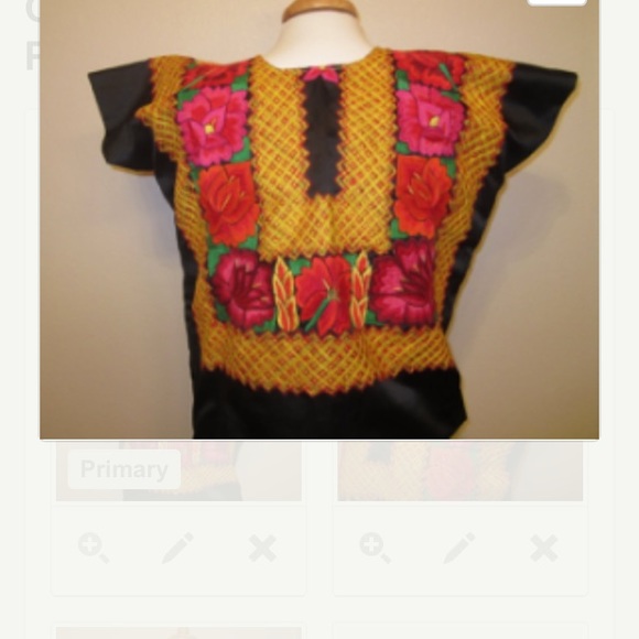 SOLD on ETSY Guatemalan Embroidered peasant top