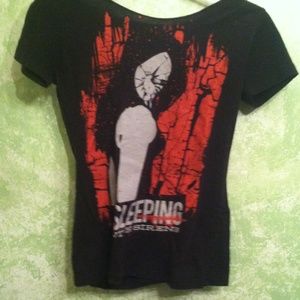 Sleeping With Sirens band tee