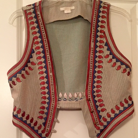 Indian and cowboy vest