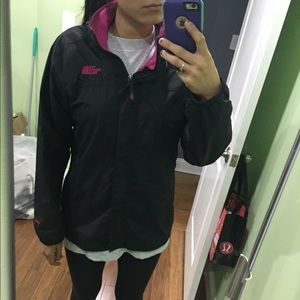 Northface girls raincoat