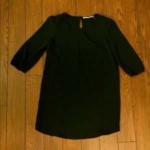 Urban Outfitters Black 3/4 sleeve shift dress