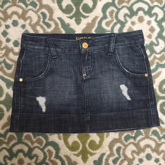 Bebe denim skirt 🎀
