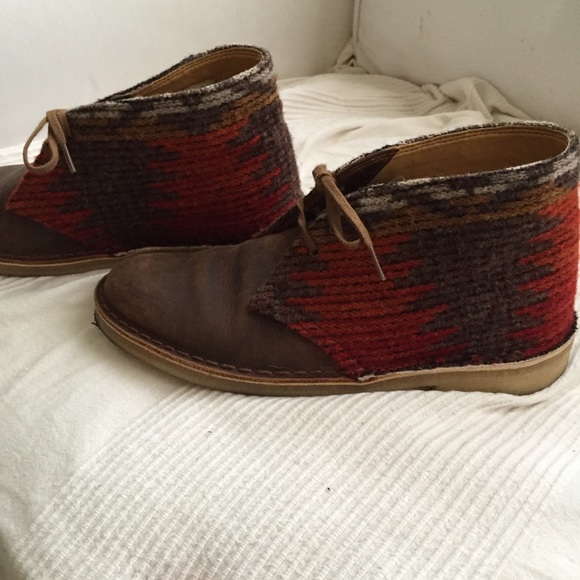 Clarks Woolrich Desert Boots