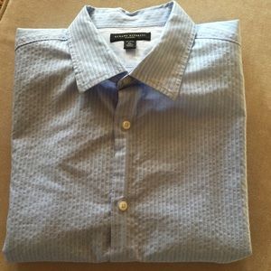 Banana Republic Button Down Men's Top XL LightBlue