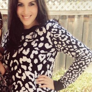 Cheetah sweater