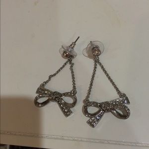 Bow tie earrings