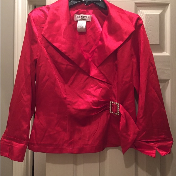 Red dress shirt