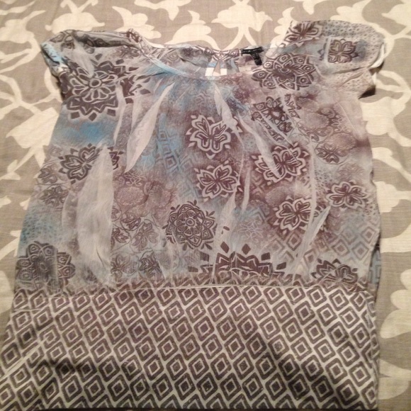 Fun Sheer Short Sleeve Shirt