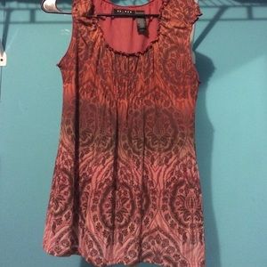 Multi colored tank top