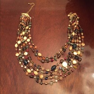 8 strand necklace by Lia Sophia