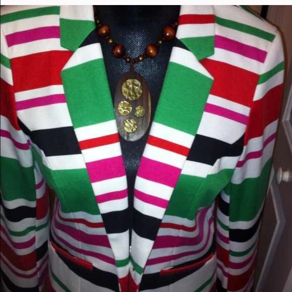 Multicolor blazer very cute..