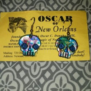 FRIDAY THE 13 SALE!! Skull Shaped Earrings