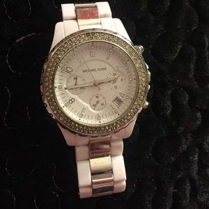 Michael Kors white watch