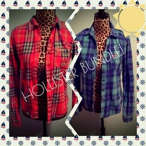 Hollister Flannels- Get 'Em While They're Hot!
