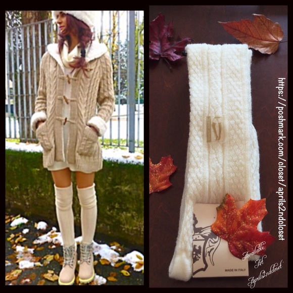 Accessories - Tall Over The Knee Italian Boot Socks