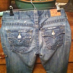 True Religion "billy" skinny jeans