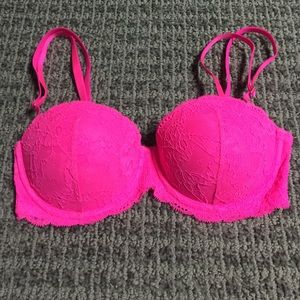 Victoria Secrets Pink Lace Bra