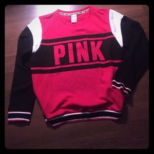 Pink crew neck