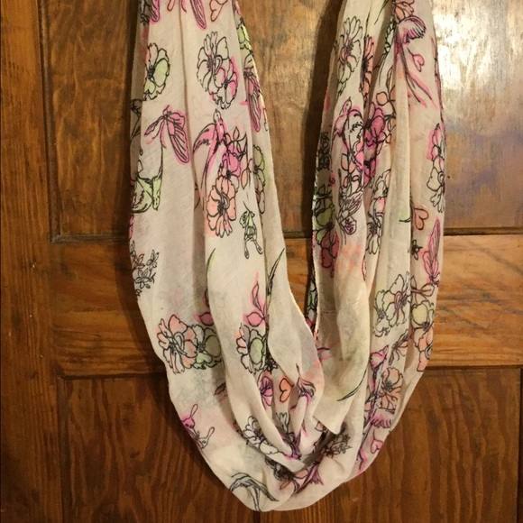 Flower infinity scarf!