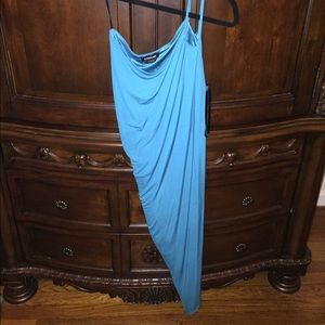 Aqua Blue BEBE dress!